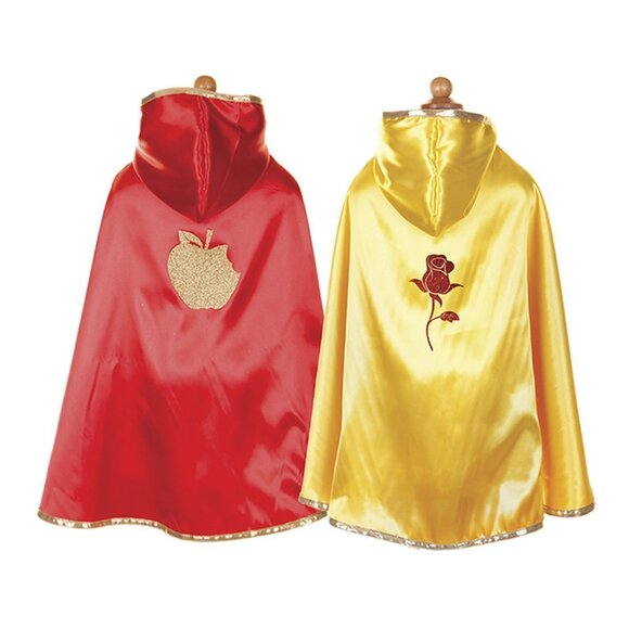 New w/Tag-Great Pretenders Reversible Snow White & Belle Cape (Size 5-6) - Picture 1 of 16